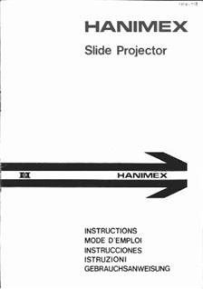 Hanimex LaRonde 2100 A: manual. Camera Instructions.